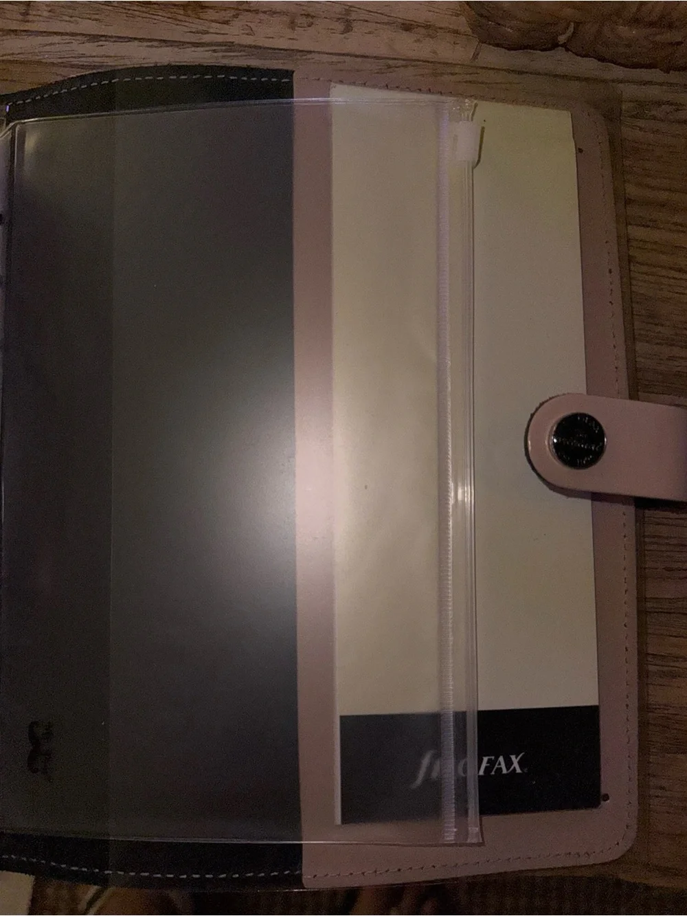 Filofax Nude Patent A5 Leather Organizer